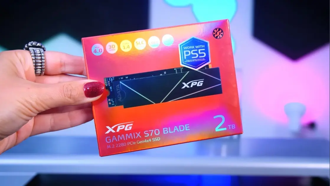 Adata XPG GAMMIX S70 Blade 2TB PCIe GEN 4.0 M.2 SSD