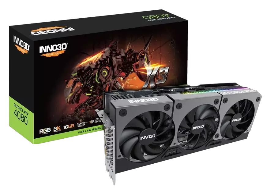 Inno3D Nvidia GeForce RTX 4080 16GB GDDR6X Graphics Card