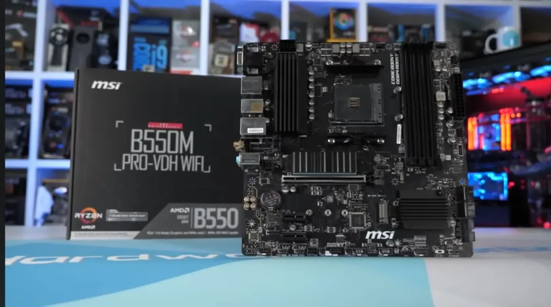 MSI B550M PRO-VDH WIFI Gaming motherboard