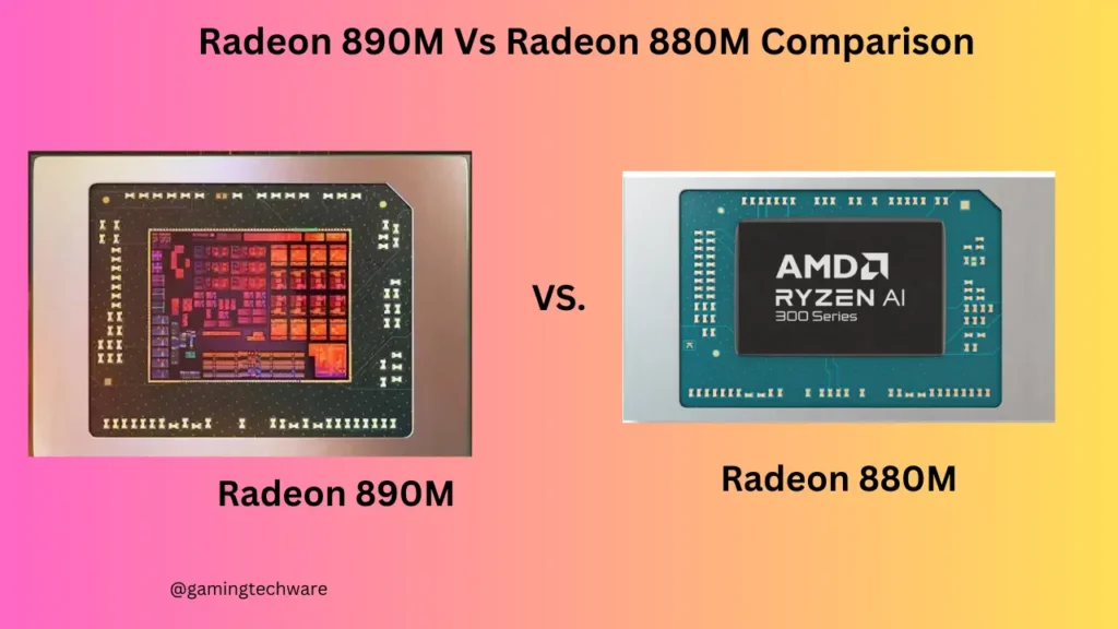 890m Vs 880M GPU Comparison