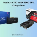 Intel Arc A750 vs Radeon RX 6600 GPU Comparison